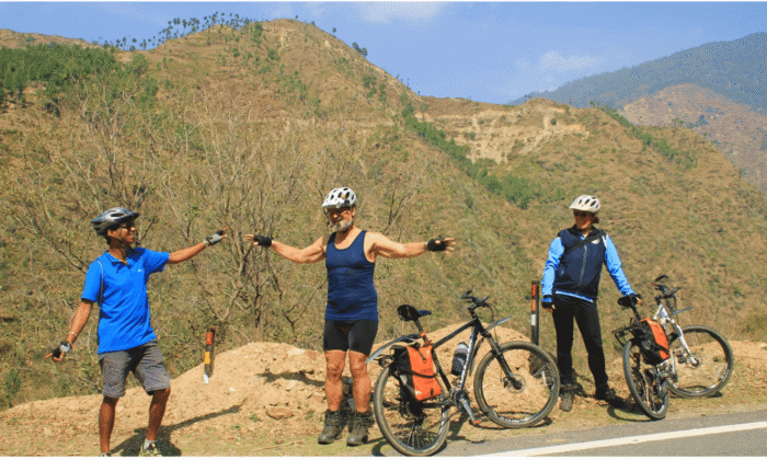 Cycling to exotic hill station Shimla