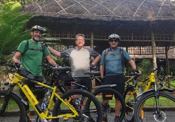 Cycling to Thekkady on e-Bikes