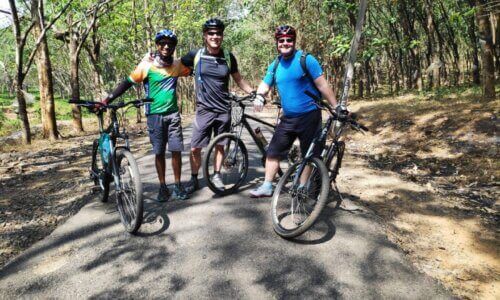 Cycling from Kochi to Athirappilly