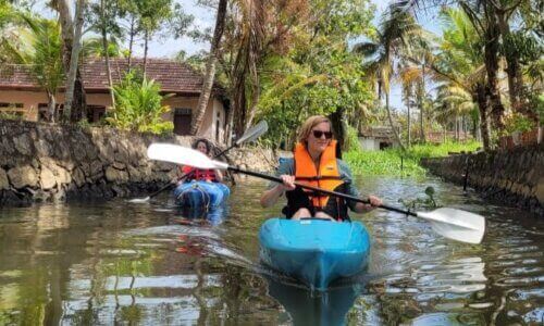 Backwater Kayaking Alleppey